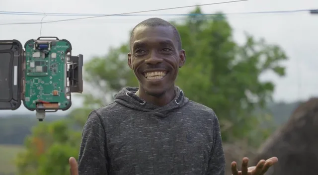 Hack The Planet in the field