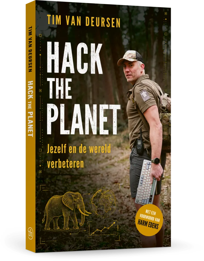 Front cover of the book Hack the Planet by Tim van Deursen